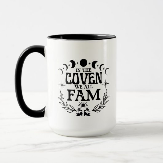 In the Coven We all Fam Shirt マグカップ (左)