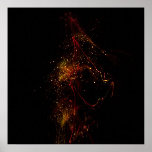 In The Dark 24" x 24"、バリューポスター紙（マット） ポスター (正面)