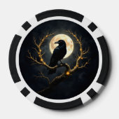 In the Darkness of the Night” – The Moon’s Silent  ポーカーチップ (裏面)