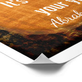 In The End - – エイブラハム・リンカーン引用文 – アートプリント ポスター (角)