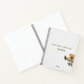 'In the End We All Become Stories' ノートブック (内部)