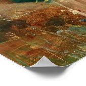 In the Flower Garden by Hans Zatzka – ポスター (角)