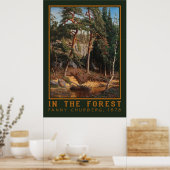 「In The Forest」アートポスター ポスター (キッチン)