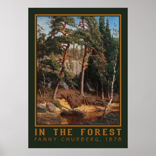 「In The Forest」アートポスター ポスター (正面)