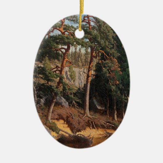 「In The Forest」オーナメント セラミックオーナメント (正面)