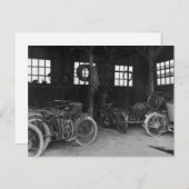 In the Garageヴィンテージ第二次世界大戦 ポストカード (正面/裏面)