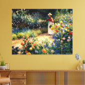 In the Garden キャンバスプリント (インサイチュ (リビング))