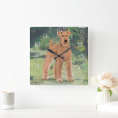 In the Garden スクエア壁時計 (ホーム)