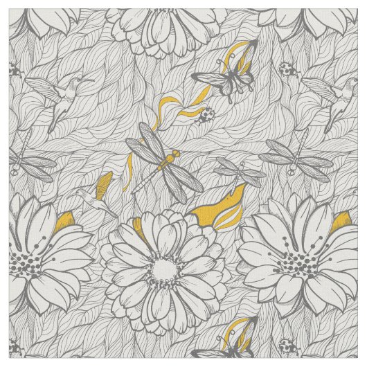 In the Garden ファブリック (クローズアップ)