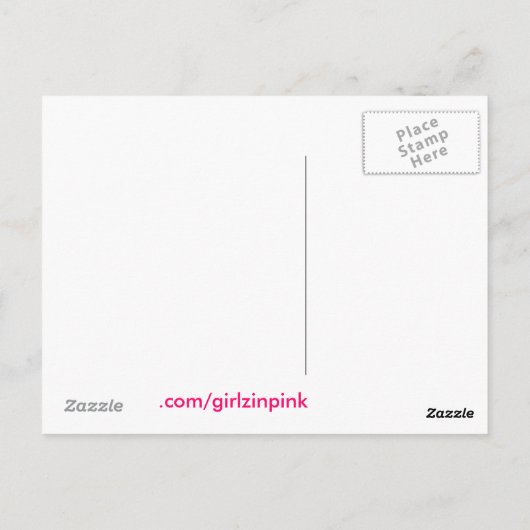 In the Garden ポストカード (裏面)