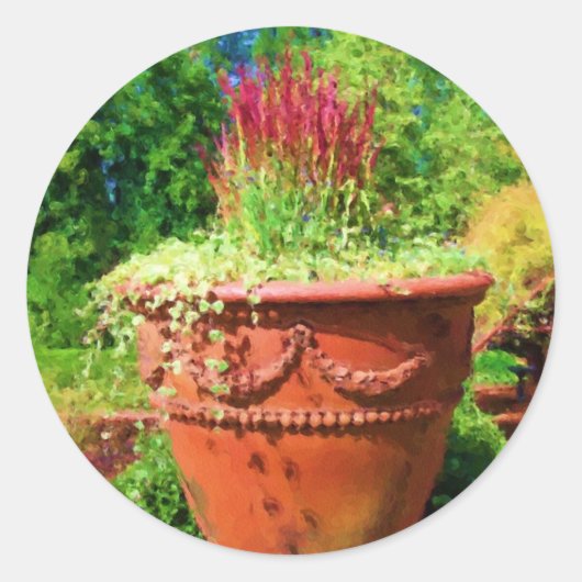 In the Garden ラウンドシール (正面)