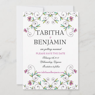 In the Garden - 結婚式のお知らせ セーブザデート