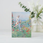 In the Garden | Childe Hasssam ポストカード (スタンド正面)