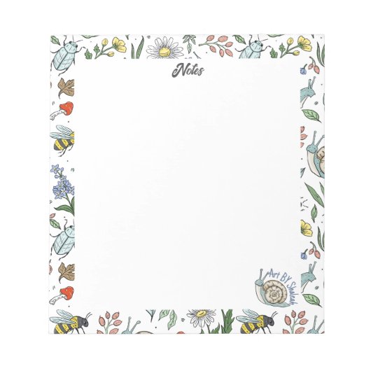 In the Garden Notepad ノートパッド (正面)