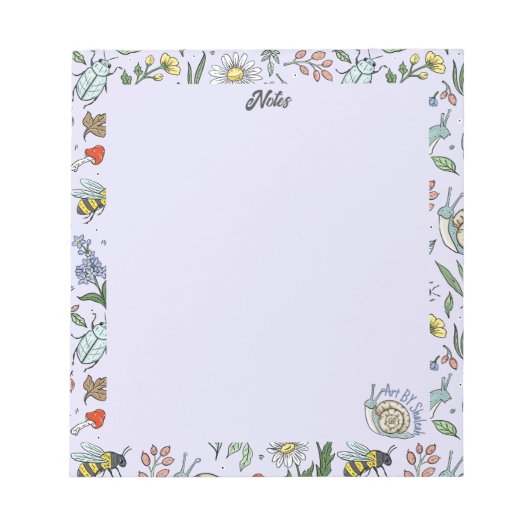 In the Garden Notepad ノートパッド (正面)