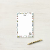 In the Garden Notepad ポストイット (デスク上)