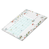 In the Garden Open Dated Desk Calendar Notepad ノートパッド (アングル)