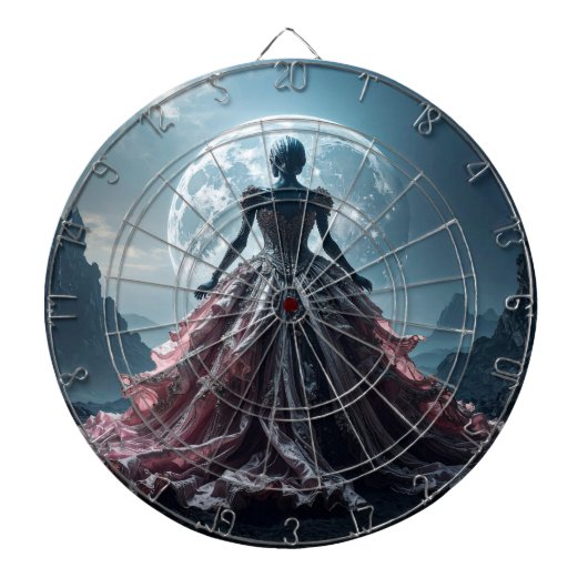 In the glow of the moon ダーツボード (正面)