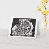 In the Grip, by Brian Benson カード (黄色い花)