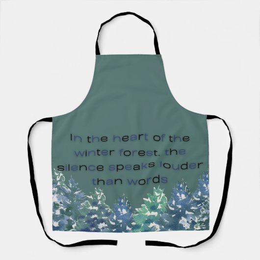 In The Heart Of The Winter Forest  エプロン (正面)