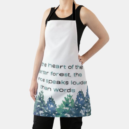 In The Heart Of The Winter Forest  エプロン (インサイチュ)