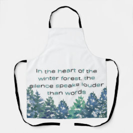 In The Heart Of The Winter Forest  エプロン