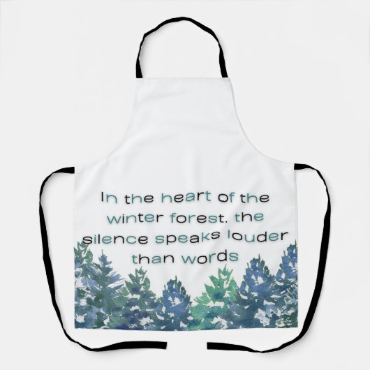 In The Heart Of The Winter Forest  エプロン (正面)