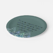 In The Heart Of The Winter Forest ペーパープレート (アングル)