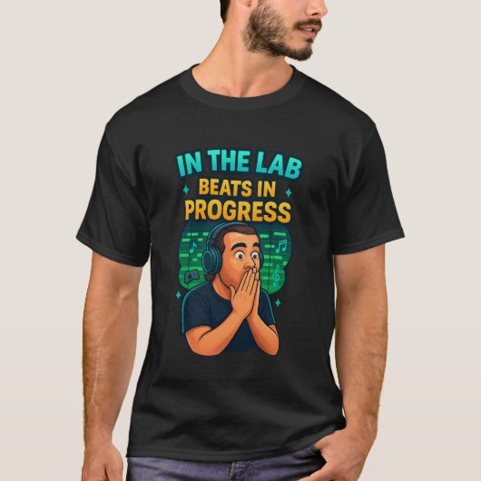 In the Lab – Beats in Progress Tシャツ (正面)