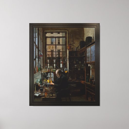 In the Laboratory by Henry Alexander キャンバスプリント (正面)