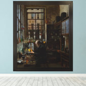 In the Laboratory by Henry Alexander キャンバスプリント (インサイチュ (ウッドフロア))