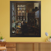 In the Laboratory by Henry Alexander キャンバスプリント (インサイチュ (リビング))