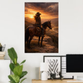 In the Light | Horse Art | Poster ポスター (ホームオフィス)