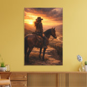 In the Light | Horse Art | Stretched Canvas キャンバスプリント (インサイチュ (リビング))