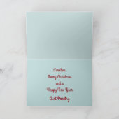 In the Manger  シーズンカード (内部)