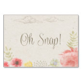 In the Meadow Summerのソーシャルメディ結婚アカード テーブルナンバー (裏面)