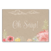 In the Meadow Summerのソーシャルメディ結婚アカード テーブルナンバー (裏面)