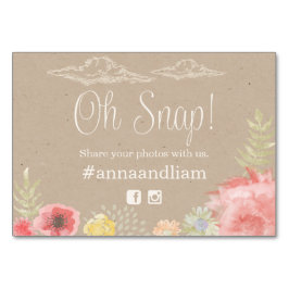 In the Meadow Summerのソーシャルメディ結婚アカード テーブルナンバー