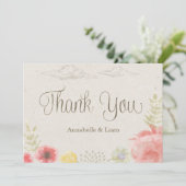 In the Meadow Summer 結婚's Thank サンキューカード (スタンド正面)