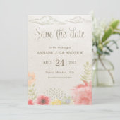 In the Meadow Summer Wedding Save the Date Card セーブザデート (スタンド正面)