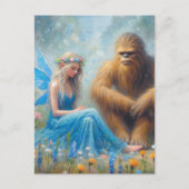 In the Meadow With Sasquatch ポストカード (正面)