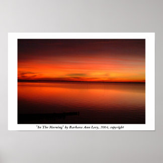 In The Morning by Barbara Levy, 2004, copyright ポスター