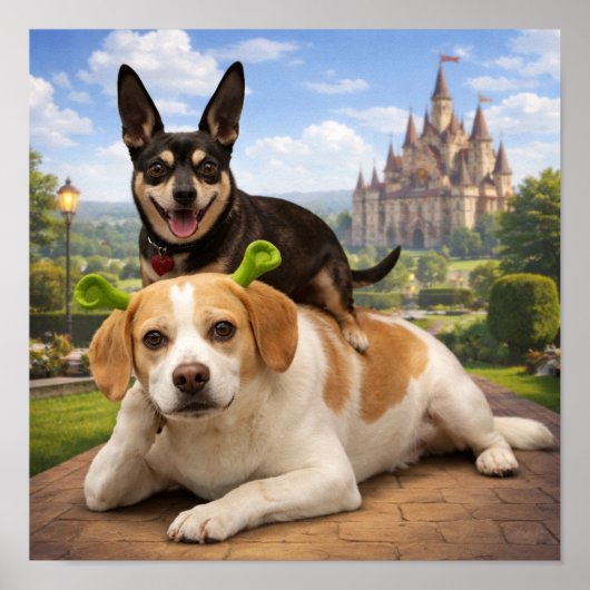 "In the Morning, I'm making Waffles!" ポスター (正面)