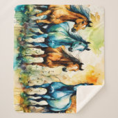 In the Pasture シェルパブランケット (正面)