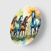 In the Pasture ラウンド壁時計 (傾斜)