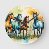 In the Pasture ラウンド壁時計 (正面)