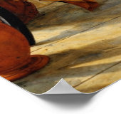 In the Peristyle by John William Waterhouse ポスター (角)