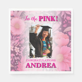 In The Pink! Graduation Party スタンダードランチョンナプキン