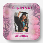 In The Pink! Graduation Party ペーパープレート (正面)