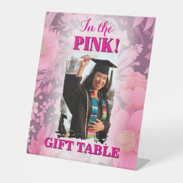 In The Pink! Graduation Party 台座サイン